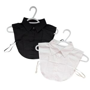 NWOT Women's Button Down Half/Collar/Fake Collar/Dickie Collar Blouses/Shirts